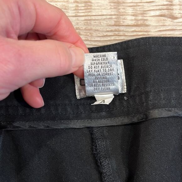 CHICO'S Black Wide Leg Dress Pants Size 10/Chico's 1.5 - Picture 4 of 9